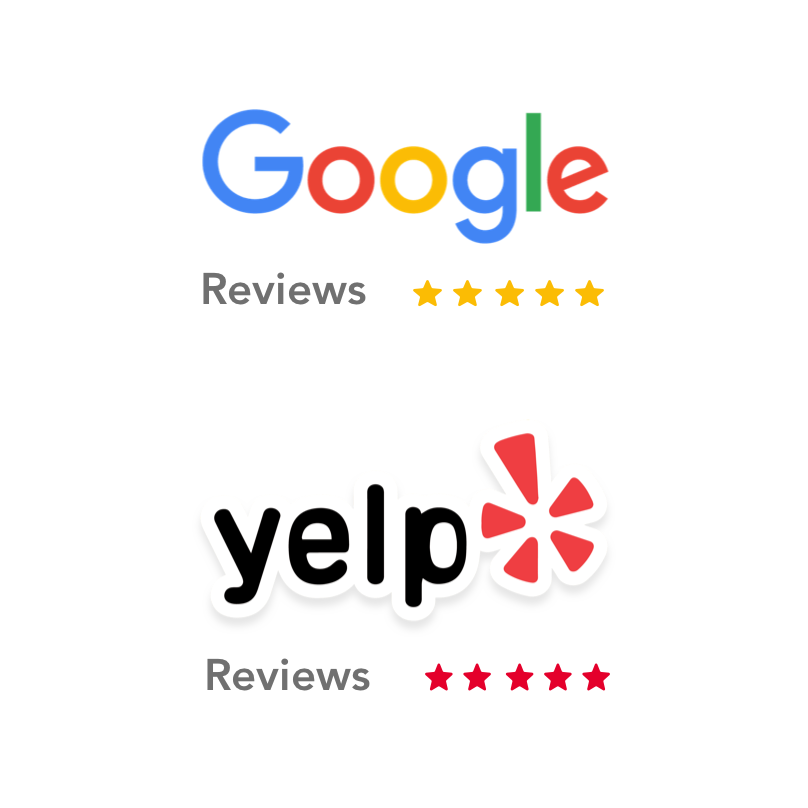 Google and Yelp Reviews